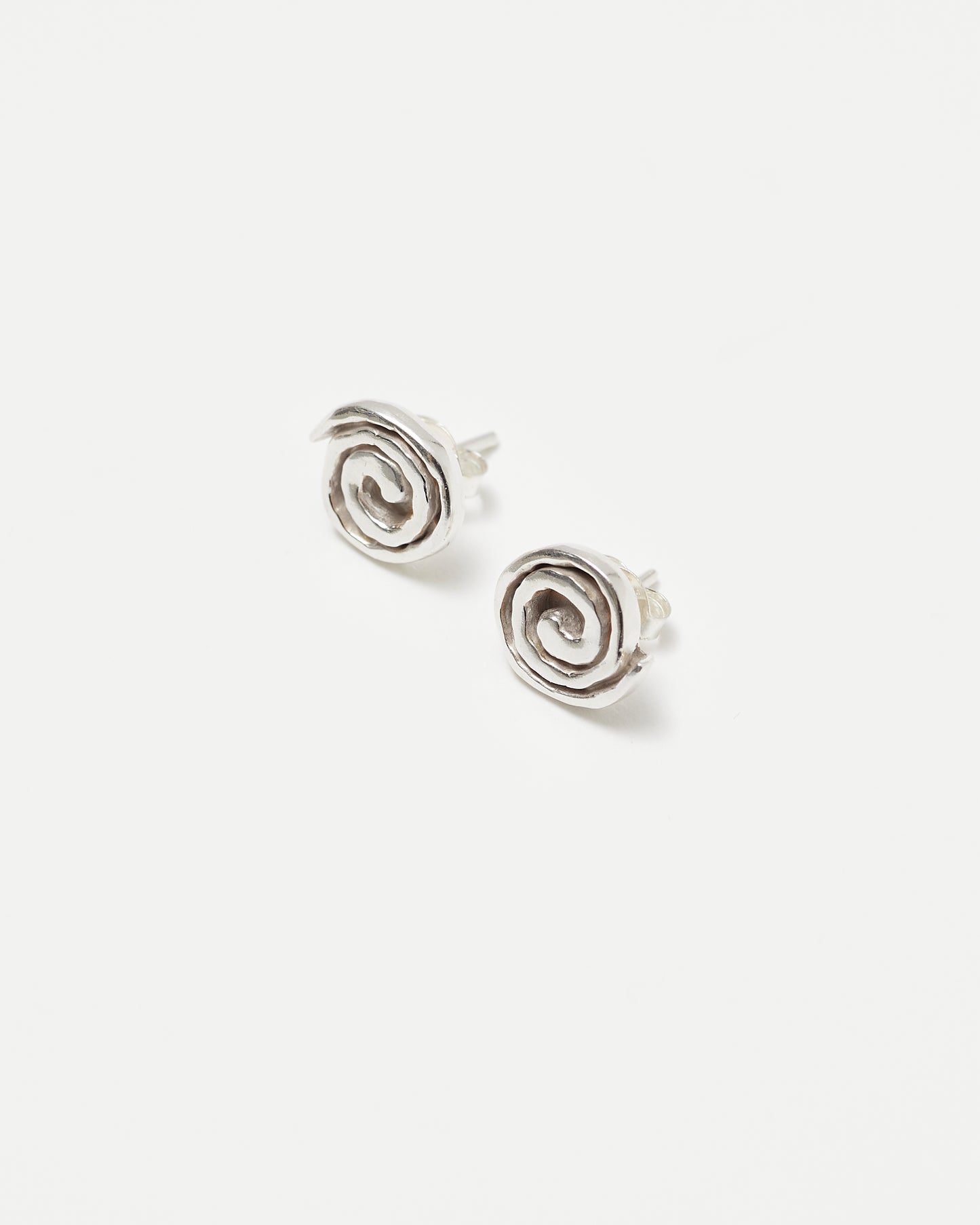 SPIRAL STUD EARRINGS