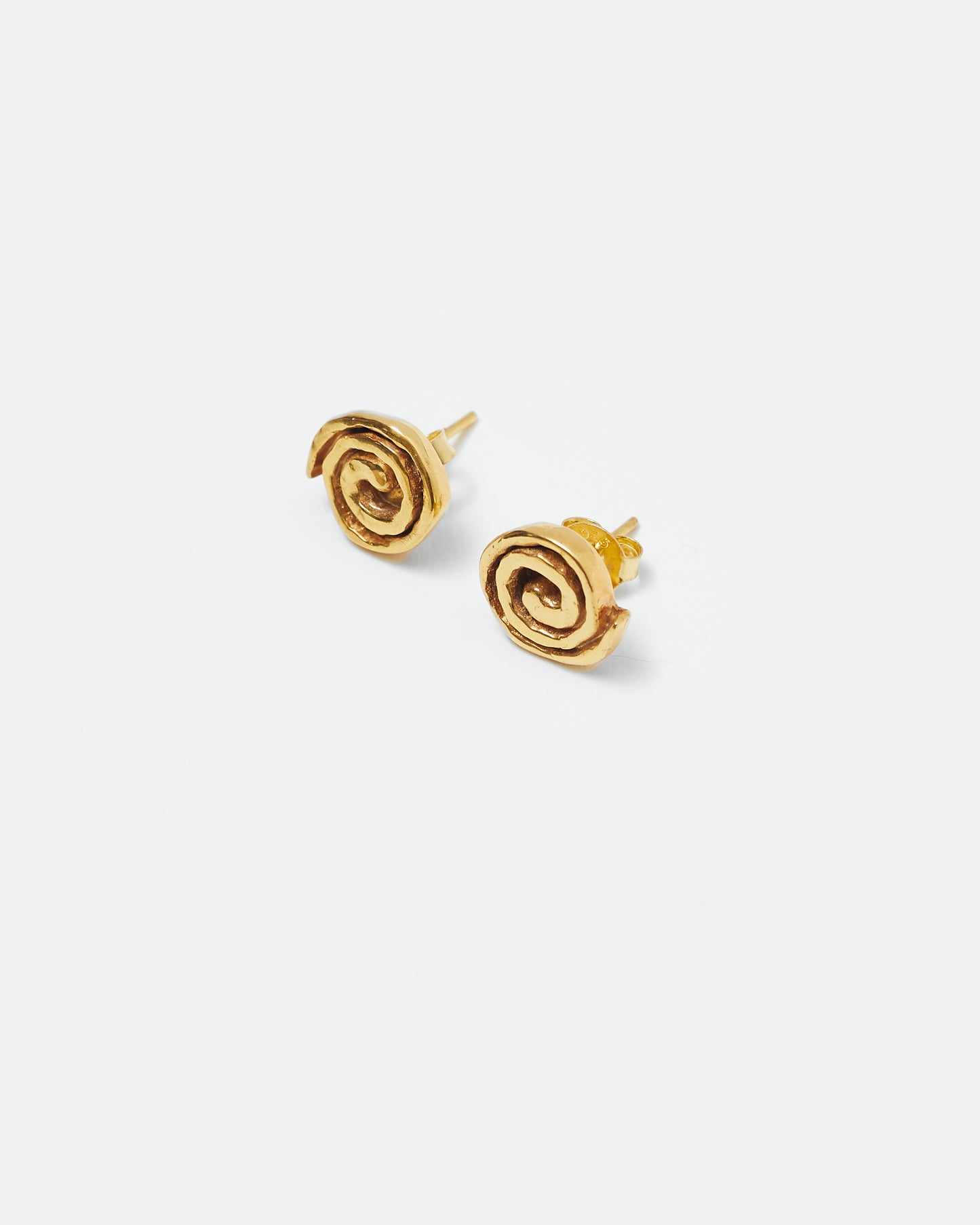 SPIRAL STUD EARRINGS