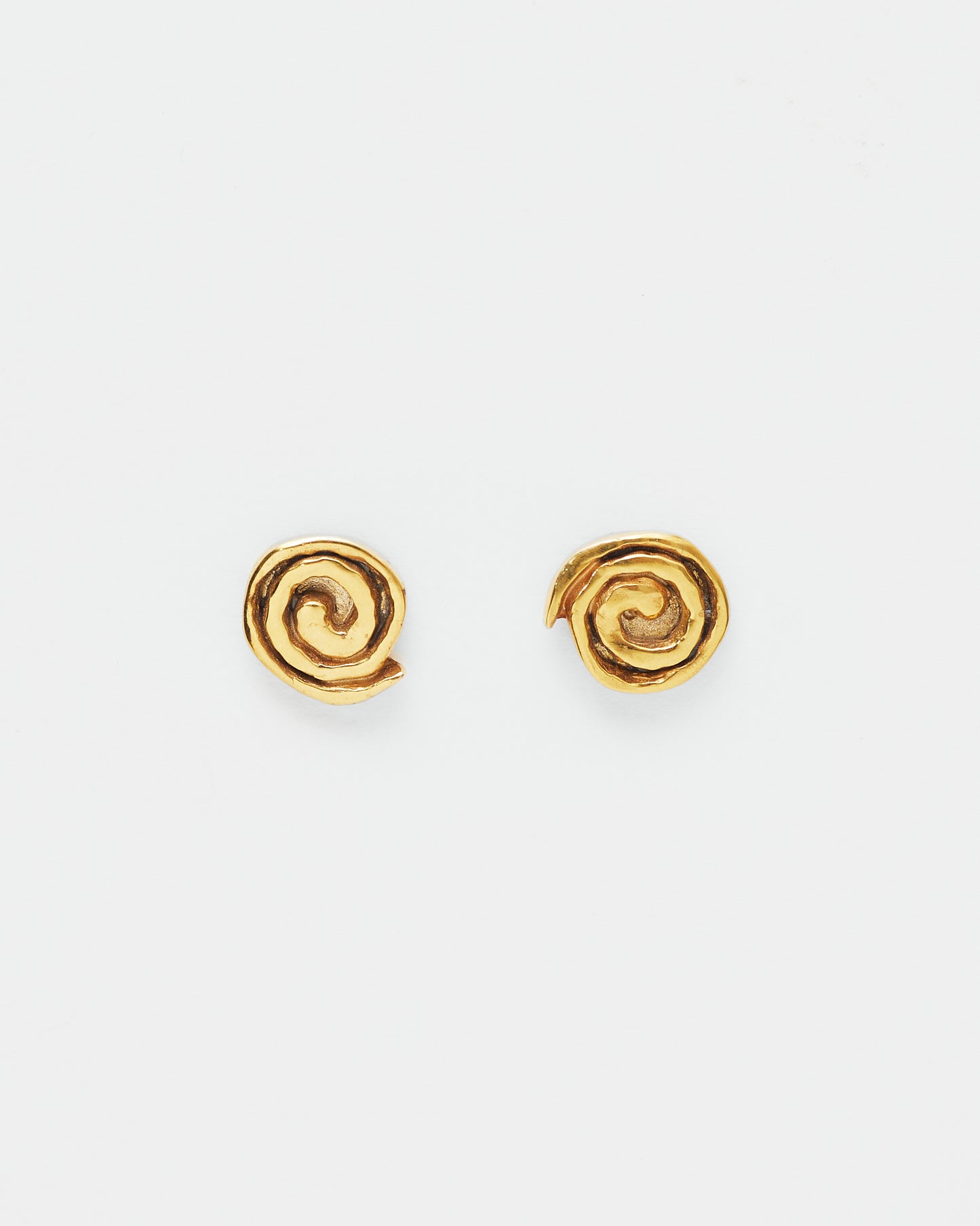 SPIRAL STUD EARRINGS