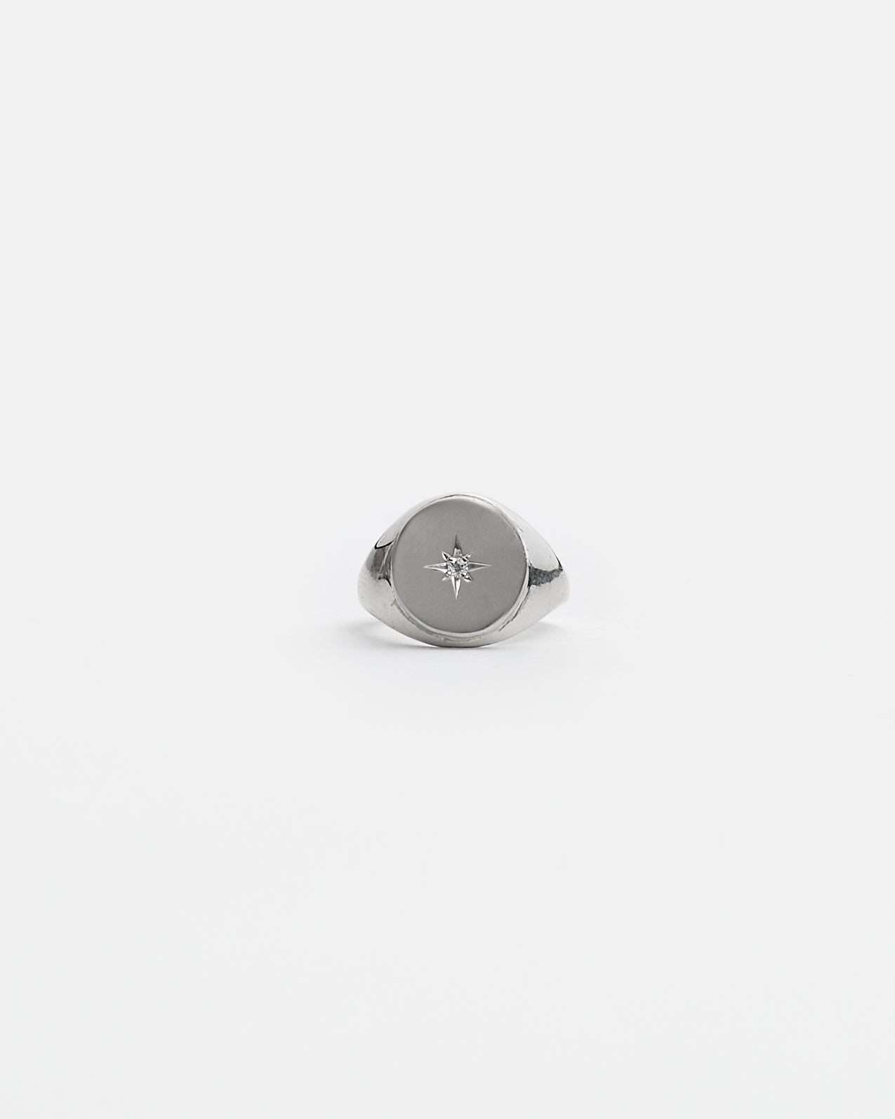 ALPHA SIGNET RING