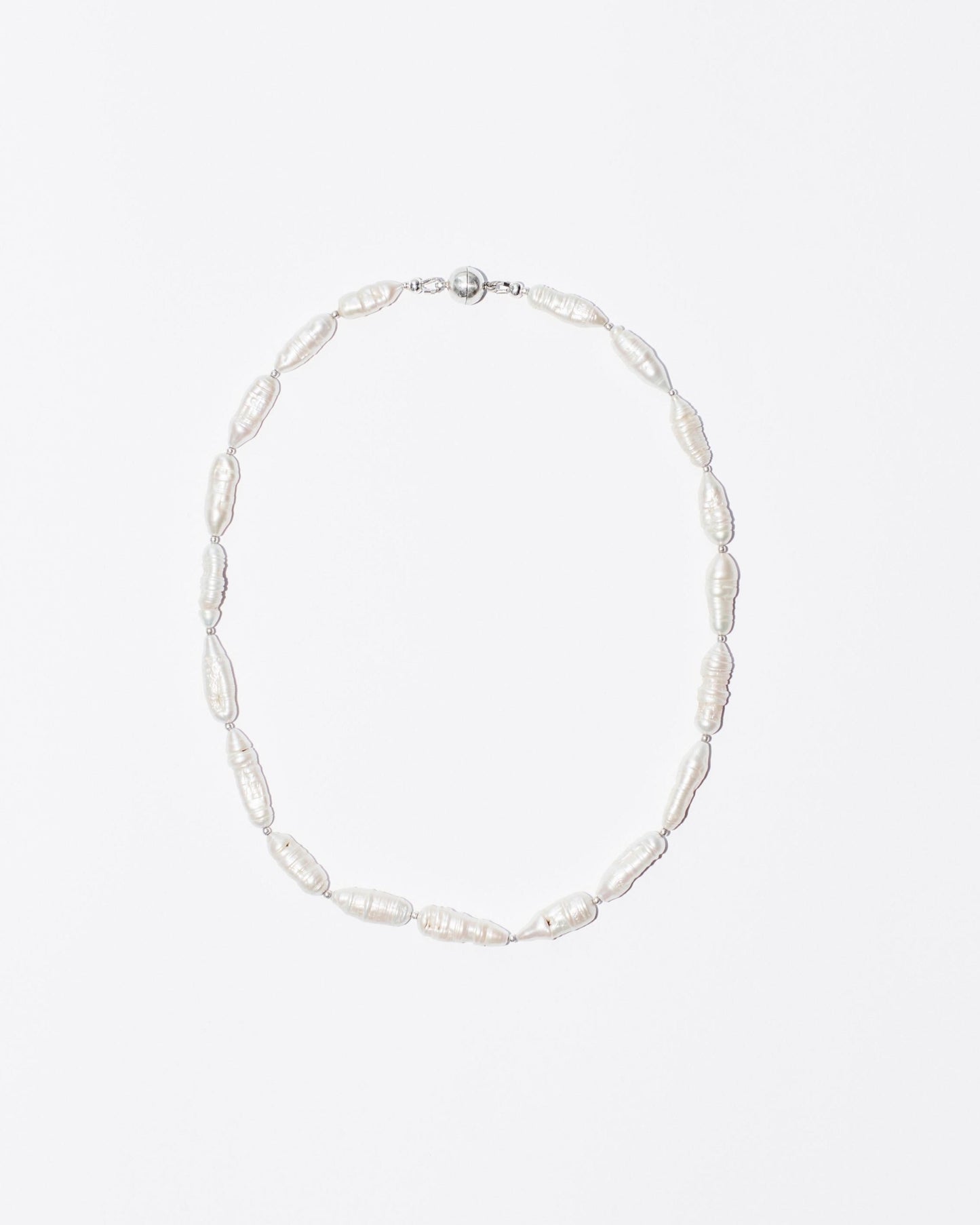 short biwa pearl necklace