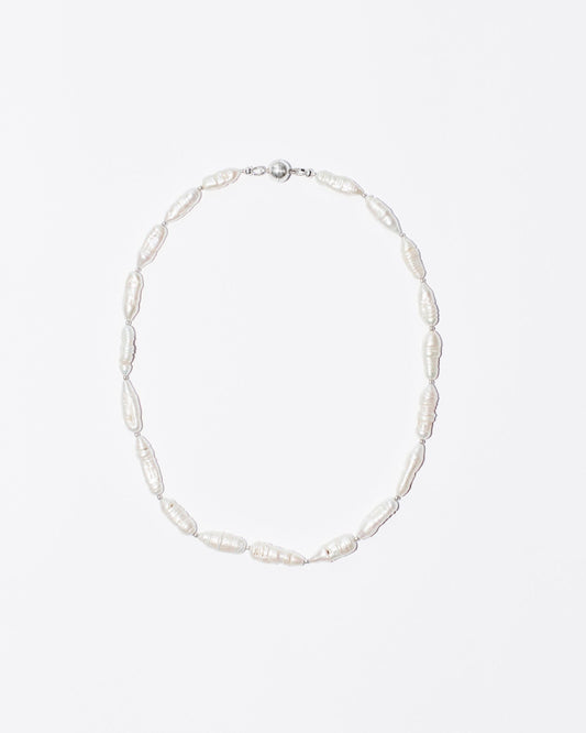 short biwa pearl necklace