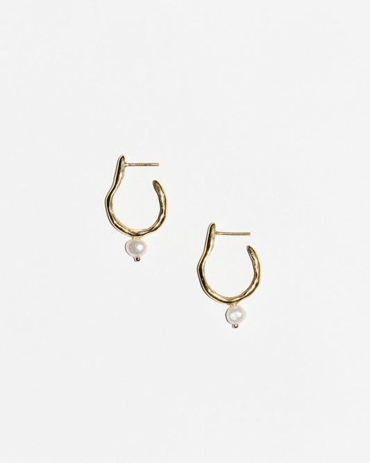 arae pearl hoops