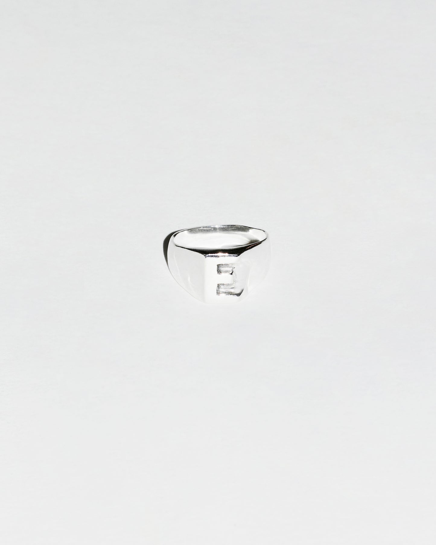 LETTER "E" RING